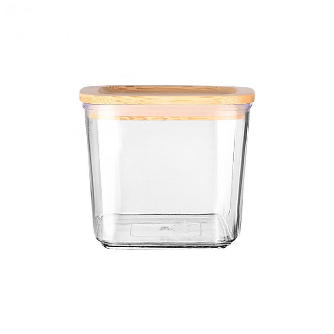ESTIA ΔΟΧΕΙΟ ΑΠΟΘΗΚΕΥΣΗΣ BAMBOO ESSENTIALS ΠΛΑΣΤΙΚΟ 500ml ΣΤΟΙΒΑΖΟΜΕΝΟ