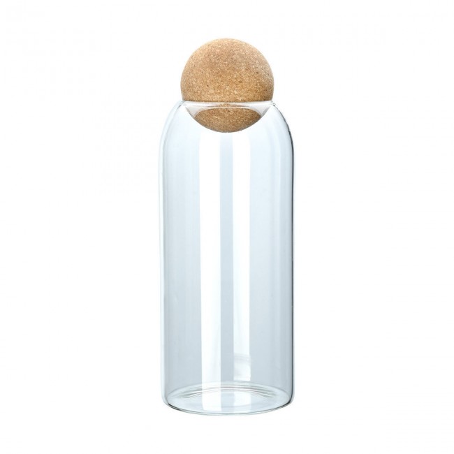 ESTIA ΔΟΧΕΙΟ ΑΠΟΘΗΚΕΥΣΗΣ ΓΥΑΛΙΝΟ 950ml ΜΕ ΚΑΠΑΚΙ ΦΕΛΛΟΥ