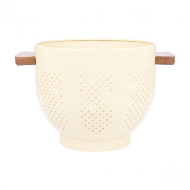 ESTIA ΣΟΥΡΩΤΗΡΙ ΖΥΜΑΡΙΚΩΝ ALLURE ΑΝΟΞΕΙΔΩΤΟ 22cm ΜΕ ΞΥΛΙΝΕΣ ΛΑΒΕΣ IVORY ESTIA ΣΟΥΡΩΤΗΡΙ ΖΥΜΑΡΙΚΩΝ ALLURE ΑΝΟΞΕΙΔΩΤΟ 22cm ΜΕ ΞΥΛΙΝΕΣ ΛΑΒΕΣ IVORY