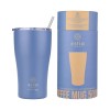 ESTIA ΘΕΡΜΟΣ COFFEE MUG SAVE THE AEGEAN 500ml DENIM BLUE ESTIA ΘΕΡΜΟΣ COFFEE MUG SAVE THE AEGEAN 500ml DENIM BLUE