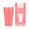 ESTIA ΘΕΡΜΟΣ COFFEE MUG SAVE THE AEGEAN 500ml FUSION CORAL ESTIA ΘΕΡΜΟΣ COFFEE MUG SAVE THE AEGEAN 500ml FUSION CORAL