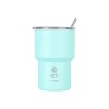 ESTIA ΘΕΡΜΟΣ MUG LITE SAVE THE AEGEAN 400ml BERMUDA GREEN