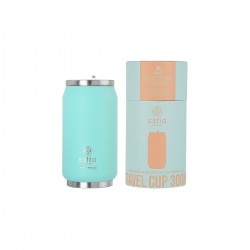 ESTIA ΘΕΡΜΟΣ TRAVEL CUP SAVE THE AEGEAN 300ml BERMUDA GREEN