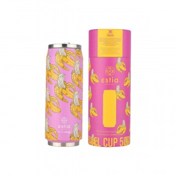 ESTIA ΘΕΡΜΟΣ TRAVEL CUP SAVE THE AEGEAN 500ml BANANA SWIRL