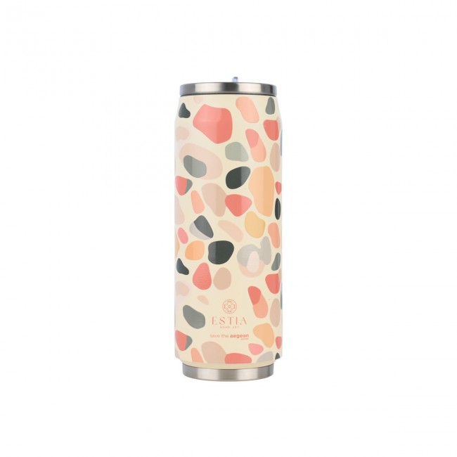 ESTIA ΘΕΡΜΟΣ TRAVEL CUP SAVE THE AEGEAN 500ml HUE PEBBLES