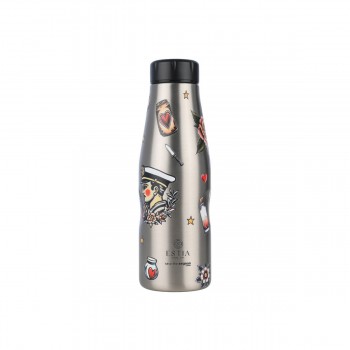 ESTIA ΘΕΡΜΟΣ TRAVEL FLASK SAVE THE AEGEAN 500ml OLD SCHOOL INK