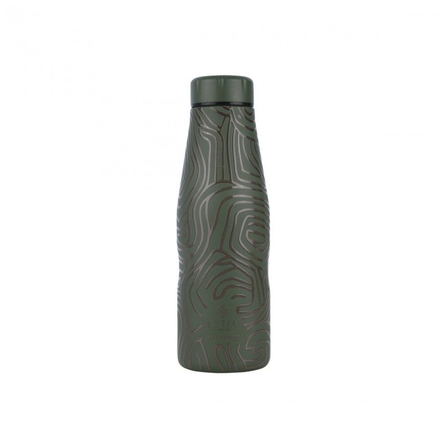 ESTIA ΘΕΡΜΟΣ TRAVEL FLASK SAVE THE AEGEAN 500ml OLIVE FLOW