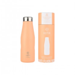 ESTIA ΘΕΡΜΟΣ TRAVEL FLASK SAVE THE AEGEAN 500ml PEACH FUZZ