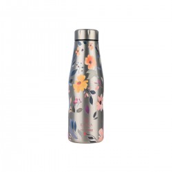 ESTIA ΘΕΡΜΟΣ TRAVEL FLASK SAVE THE AEGEAN 500ml SILVER BOTANIC