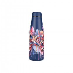 ESTIA ΘΕΡΜΟΣ TRAVEL FLASK SAVE THE AEGEAN 500ml VIBRANT VORTEX