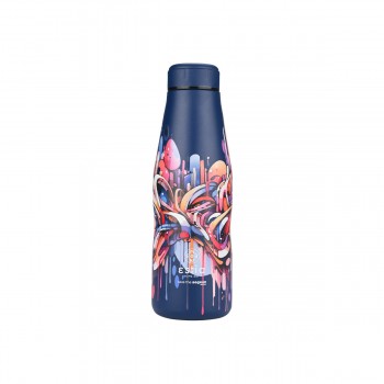 ESTIA ΘΕΡΜΟΣ TRAVEL FLASK SAVE THE AEGEAN 500ml VIBRANT VORTEX
