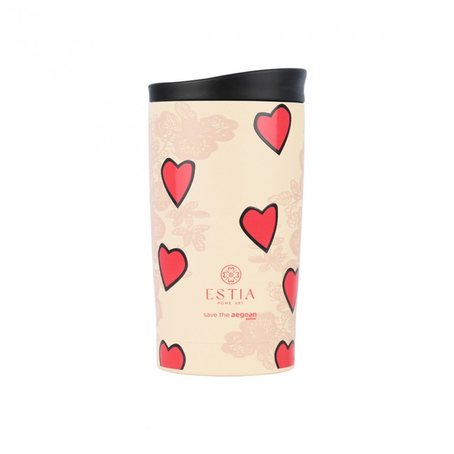 ESTIA ΘΕΡΜΟΣ TRAVEL MUG SAVE THE AEGEAN 350ml TENDER LACE