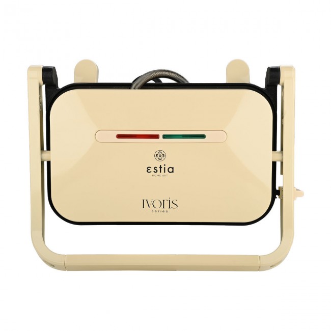 ESTIA ΤΟΣΤΙΕΡΑ IVORIS 2 ΘΕΣΕΩΝ 1300w ΜΕ ΑΝΤΙΚΟΛΛΗΤΙΚΕΣ ΠΛΑΚΕΣ