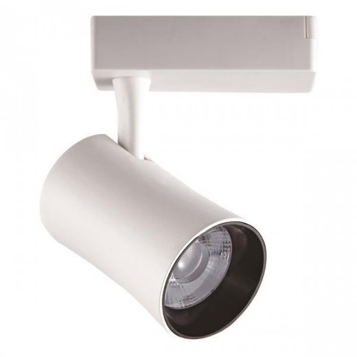 ΣΠΟΤ ΡΑΓΑΣ LED 20W 4000K 4 ΓΡΑΜΜΩΝ ΛΕΥΚΟ PLUS EUROLAMP 145-55000