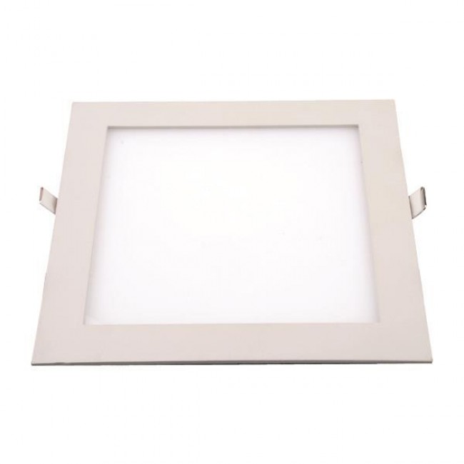 ΦΩΤΙΣΤΙΚΟ ΧΩΝΕΥΤΟ LED SLIM 225Χ225 20W 4000K ΛΕΥΚΟ VALUE EUROLAMP 145-68021