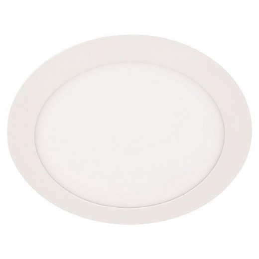 ΦΩΤΙΣΤΙΚΟ ΧΩΝΕΥΤΟ LED SLIM Φ120 6W 4000K ΛΕΥΚΟ PLUS EUROLAMP 145-68607