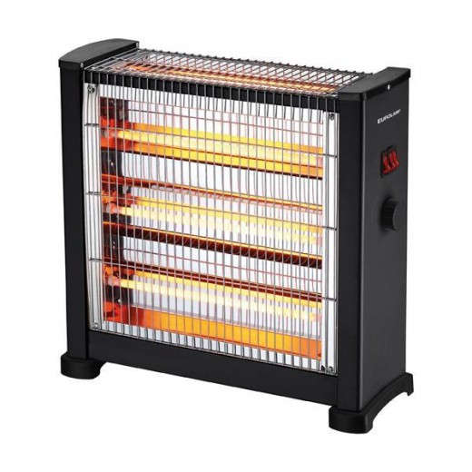 ΘΕΡΜΑΣΤΡΑ ΧΑΛΑΖΙΑ 2800W ΜΑΥΡΗ 3FACE ΜΕ ΘΕΡΜΟΣΤΑΤΗ EUROLAMP 147-29156