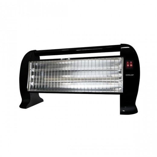 ΘΕΡΜΑΣΤΡΑ ΧΑΛΑΖΙΑ ΜΑΥΡΗ 1200W EUROLAMP 147-29163