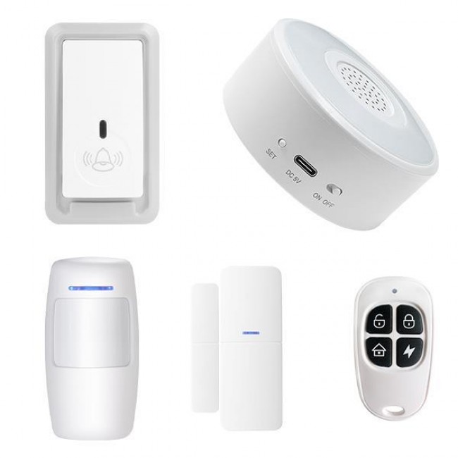 ΕΞΥΠΝΟ ΑΣΥΡΜΑΤΟ ΣΥΣΤΗΜΑ ΑΣΦΑΛΕΙΑΣ WiFi &quot;HOME VALUE&quot; EUROLAMP 147-77940