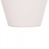 ΔΙΑΚΟΣΜΗΤΙΚΟ ΒΑΖΟ ΔΑΠΕΔΟΥ NEBULA HM4661.02 FIBER CEMENT ΛΕΥΚΟ--ΞΥΛΟ ΤΕΑΚ Φ60x115Υεκ.