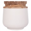 ΔΙΑΚΟΣΜΗΤΙΚΟ ΒΑΖΟ ΔΑΠΕΔΟΥ LINTER HM4662.02L FIBER CEMENT ΛΕΥΚΟ--ΞΥΛΟ ΤΕΑΚ Φ41x47Υεκ.