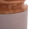 ΔΙΑΚΟΣΜΗΤΙΚΟ ΒΑΖΟ ΔΑΠΕΔΟΥ LINTER HM4662.05L FIBER CEMENT ΓΚΡΙ ΜΑΤ--ΞΥΛΟ ΤΕΑΚ Φ41x47Υεκ