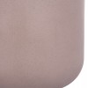 ΔΙΑΚΟΣΜΗΤΙΚΟ ΒΑΖΟ ΔΑΠΕΔΟΥ LINTER HM4662.05L FIBER CEMENT ΓΚΡΙ ΜΑΤ--ΞΥΛΟ ΤΕΑΚ Φ41x47Υεκ