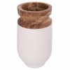 ΔΙΑΚΟΣΜΗΤΙΚΟ ΒΑΖΟ ΔΑΠΕΔΟΥ LINTER HM4662.02S FIBER CEMENT ΛΕΥΚΟ--ΞΥΛΟ ΤΕΑΚ Φ34x60Υεκ.