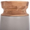 ΔΙΑΚΟΣΜΗΤΙΚΟ ΒΑΖΟ ΔΑΠΕΔΟΥ LINTER HM4662.03S FIBER CEMENT ΓΚΡΙ--ΞΥΛΟ ΤΕΑΚ Φ34x60Υεκ.