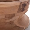 ΔΙΑΚΟΣΜΗΤΙΚΟ ΒΑΖΟ ΔΑΠΕΔΟΥ LINTER HM4662.03S FIBER CEMENT ΓΚΡΙ--ΞΥΛΟ ΤΕΑΚ Φ34x60Υεκ.