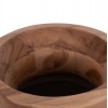 ΔΙΑΚΟΣΜΗΤΙΚΟ ΒΑΖΟ ΔΑΠΕΔΟΥ LINTER HM4662.03S FIBER CEMENT ΓΚΡΙ--ΞΥΛΟ ΤΕΑΚ Φ34x60Υεκ.