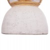 ΔΙΑΚΟΣΜΗΤΙΚΟ ΒΑΖΟ ΔΑΠΕΔΟΥ MAYNARD HM4672.02L FIBER CEMENT ΛΕΥΚΟ--RATTAN Φ32x62.5Υεκ.