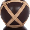 ΔΙΑΚΟΣΜΗΤΙΚΟ ΒΑΖΟ ΔΑΠΕΔΟΥ MAYNARD HM4672.07L TERRACOTTA ΣΟΚΟΛΑΤΙ-RATTAN Φ32x62.5Υεκ