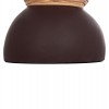 ΔΙΑΚΟΣΜΗΤΙΚΟ ΒΑΖΟ ΔΑΠΕΔΟΥ MAYNARD HM4672.07S TERRACOTTA ΣΟΚΟΛΑΤΙ-RATTAN Φ27.5x50Υεκ