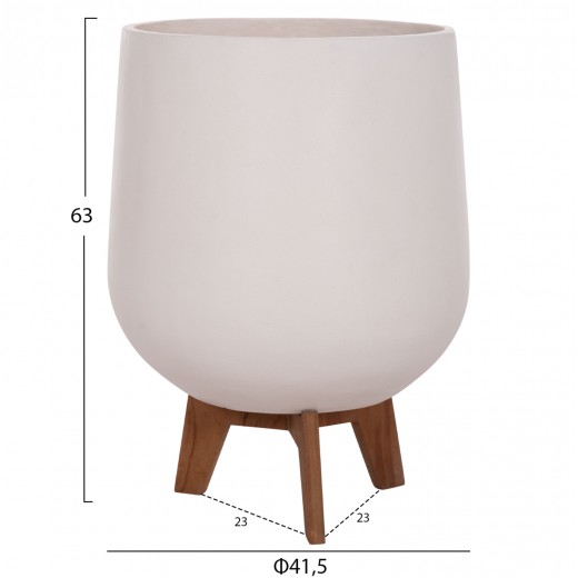 ΣΕΤ 3 ΓΛΑΣΤΡΕΣ ΜΕ TEAK ΒΑΣΕΙΣ TRYLL HM4681.02 FIBER CEMENT ΛΕΥΚΟ ΣΕΤ 3 ΓΛΑΣΤΡΕΣ ΜΕ TEAK ΒΑΣΕΙΣ TRYLL HM4681.02 FIBER CEMENT ΛΕΥΚΟ
