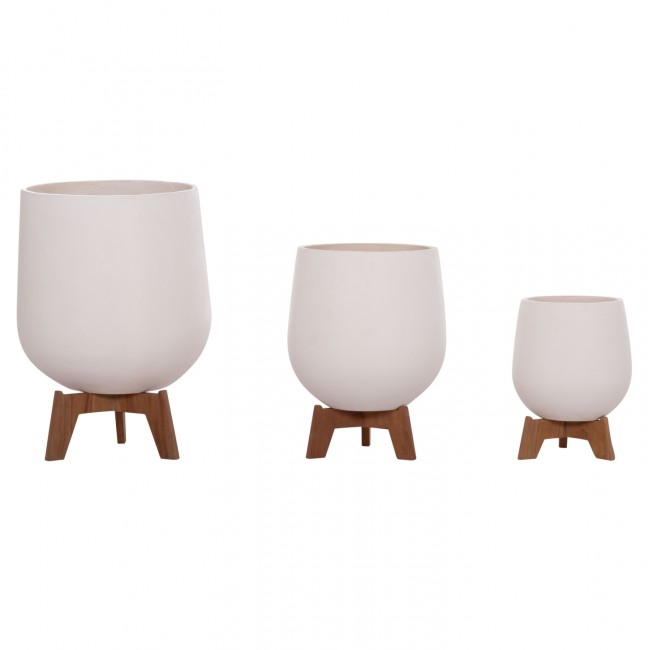 ΣΕΤ 3 ΓΛΑΣΤΡΕΣ ΜΕ TEAK ΒΑΣΕΙΣ TRYLL HM4681.02 FIBER CEMENT ΛΕΥΚΟ ΣΕΤ 3 ΓΛΑΣΤΡΕΣ ΜΕ TEAK ΒΑΣΕΙΣ TRYLL HM4681.02 FIBER CEMENT ΛΕΥΚΟ