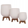 ΣΕΤ 3 ΓΛΑΣΤΡΕΣ ΜΕ TEAK ΒΑΣΕΙΣ TRYLL HM4681.02 FIBER CEMENT ΛΕΥΚΟ ΣΕΤ 3 ΓΛΑΣΤΡΕΣ ΜΕ TEAK ΒΑΣΕΙΣ TRYLL HM4681.02 FIBER CEMENT ΛΕΥΚΟ