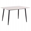 ΤΡΑΠΕΖΙ RAVEN HM18149.01 ΚΕΡΑΜΙΚΟ TOP ΜΕ ΟΨΗ ΛΕΥΚΟ ΜΑΡΜΑΡΟ 140x80x74Υεκ.