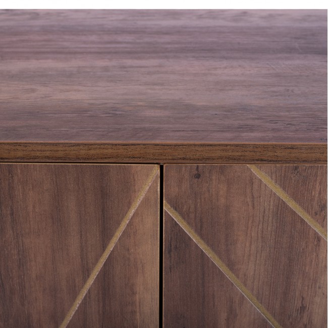 ΜΠΟΥΦΕΣ KAITLYN HM8650 ΚΑΡΥΔΙ ΜΕ ΧΡΥΣΟ 150x39,5x81Y εκ.