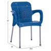 ΠΟΛΥΘΡΟΝΑ ΠΟΛΥΠΡΟΠΥΛΕΝΙΟΥ RECYCLED KAREK HM5592.18 ΜΠΛΕ ΧΡΩΜΑ 59x58x81Y