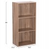 ΡΑΦΙΕΡΑ ΤΟΙΧΟΥ CUBICON HM9941.02 SONAMA OAK ΜΕΛΑΜΙΝΗ 38,5x23,5x80Υεκ.