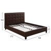 ΚΡΕΒΑΤΙ ΔΙΠΛΟ 150x200 εκ. BRISA ΜΕ ΤΕΧΝΟΔΕΡΜΑ ΚΑΦΕ HM552.02 ΚΡΕΒΑΤΙ ΔΙΠΛΟ 150x200 εκ. BRISA ΜΕ ΤΕΧΝΟΔΕΡΜΑ ΚΑΦΕ HM552.02