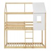 ΠΑΙΔΙΚΗ ΚΟΥΚΕΤΑ ΣΠΙΤΑΚΙ τ.MONTESSORI HOOD HM705.01 ΞΥΛΟ ΠΕΥΚΟΥ ΣΕ ΦΥΣΙΚΟ-ΣΤΡΩΜΑΤΑ 190x90εκ