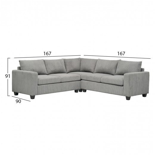 ΓΩΝΙΑΚΟΣ ΚΑΝΑΠΕΣ CALDER HM3286.01 ΓΚΡΙ ΥΦΑΣΜΑ 254x254x90(κάθισμα)x91Υεκ. ΓΩΝΙΑΚΟΣ ΚΑΝΑΠΕΣ CALDER HM3286.01 ΓΚΡΙ ΥΦΑΣΜΑ 254x254x90(κάθισμα)x91Υεκ.