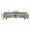 ΓΩΝΙΑΚΟΣ ΚΑΝΑΠΕΣ CALDER HM3286.03 ΜΠΕΖ ΥΦΑΣΜΑ 254x254x90(κάθισμα)x91Υεκ. ΓΩΝΙΑΚΟΣ ΚΑΝΑΠΕΣ CALDER HM3286.03 ΜΠΕΖ ΥΦΑΣΜΑ 254x254x90(κάθισμα)x91Υεκ.