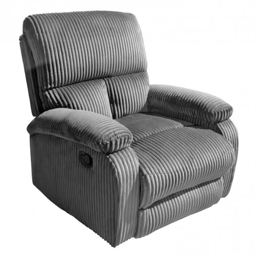 ΠΟΛΥΘΡΟΝΑ RELAX DIONI HM3296.11 ΓΚΡΙ ΡΙΓΕ ΥΦΑΣΜΑ 81x94x97Υεκ. ΠΟΛΥΘΡΟΝΑ RELAX DIONI HM3296.11 ΓΚΡΙ ΡΙΓΕ ΥΦΑΣΜΑ 81x94x97Υεκ.