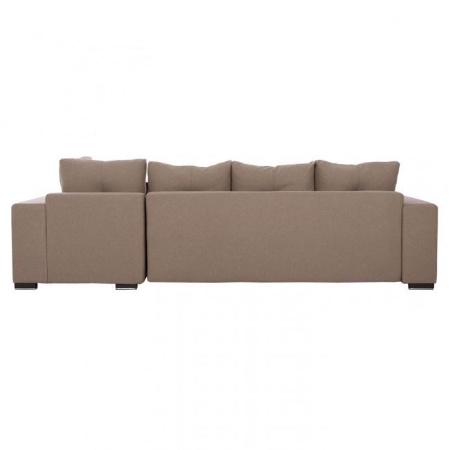ΓΩΝΙΑΚΟΣ ΚΑΝΑΠΕΣ-ΚΡΕΒΑΤΙ ΜΕ ΑΠΟΘ.ΧΩΡΟ TRENDSTON HM3302.03R ΜΠΕΖ ΥΦΑΣΜΑ 298x177x95Υεκ