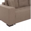 ΓΩΝΙΑΚΟΣ ΚΑΝΑΠΕΣ-ΚΡΕΒΑΤΙ ΜΕ ΑΠΟΘ.ΧΩΡΟ TRENDSTON HM3302.03R ΜΠΕΖ ΥΦΑΣΜΑ 298x177x95Υεκ