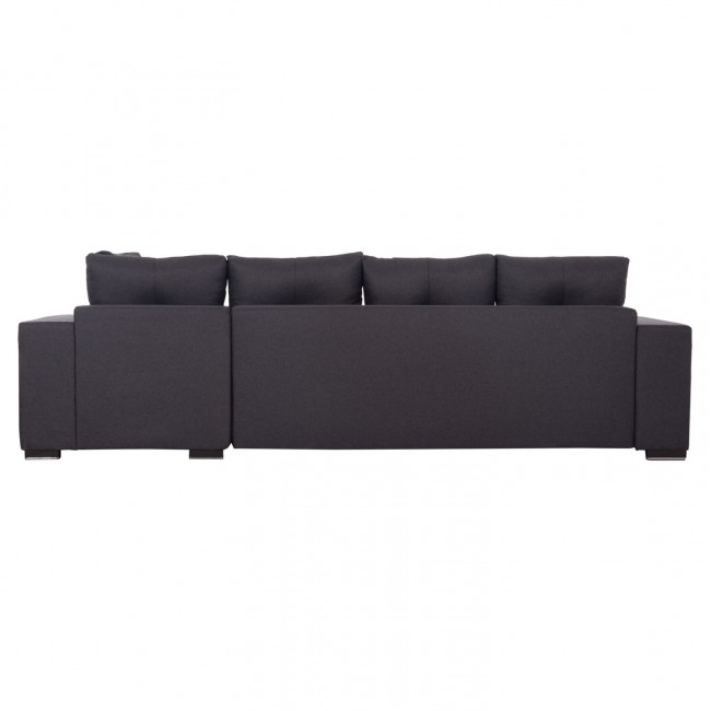 ΓΩΝΙΑΚΟΣ ΚΑΝΑΠΕΣ-ΚΡΕΒΑΤΙ ΜΕ ΑΠΟΘ.ΧΩΡΟ TRENDSTON HM3302.01R ΓΚΡΙ ΥΦΑΣΜΑ 298x177x95Υεκ