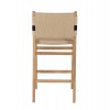ΣΚΑΜΠΟ ΜΕΣΑΙΟΥ ΥΨΟΥΣ HM9325.01 RUBBERWOOD & ΣΧΟΙΝΙ-ΦΥΣΙΚΟ RUSTIC 45x46x95Υεκ.